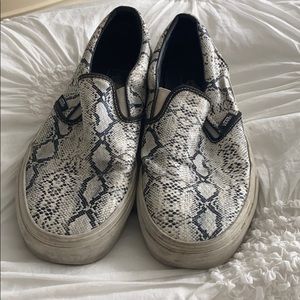 Snakeskin Vans